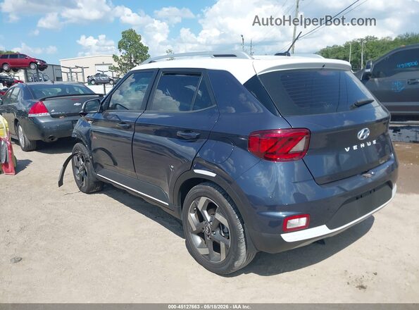 KMHRC8A37PU273473 2023 HYUNDAI VENUE Dark Blue 