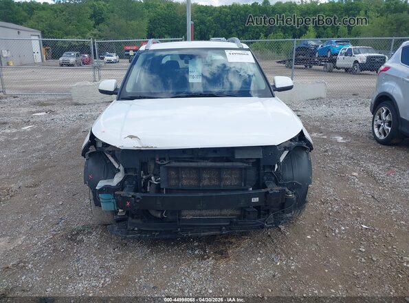 KMHRC8A38LU013982 2020 HYUNDAI VENUE White Widok wnętrza z tyłu