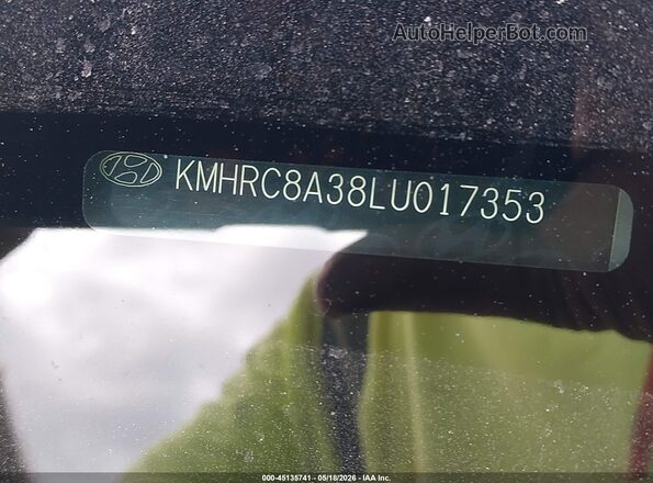 KMHRC8A38LU017353 2020 HYUNDAI VENUE Gray Вид підкапотного простору