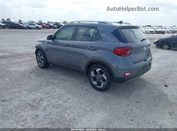KMHRC8A38LU017353 2020 HYUNDAI VENUE Gray Задня ліва чверть