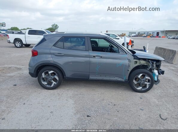 KMHRC8A38LU017353 2020 HYUNDAI VENUE Gray Панорамний вид салону 360°