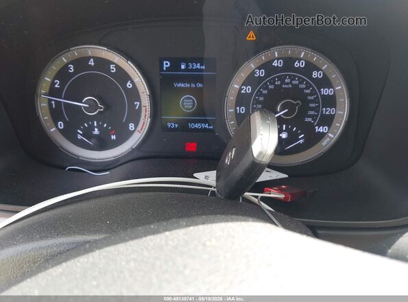 KMHRC8A38LU017353 2020 HYUNDAI VENUE Gray Вид панелі приладів