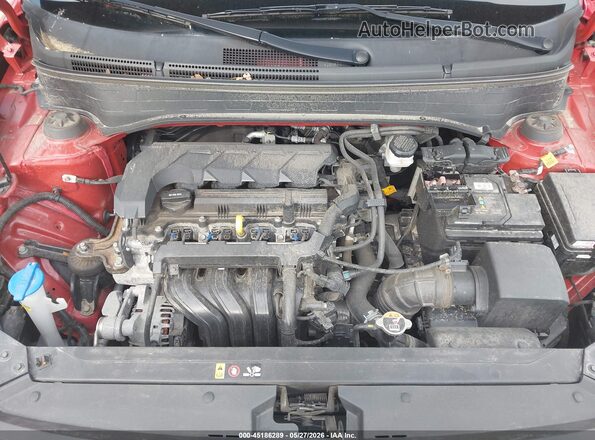 KMHRC8A38NU179907 2022 HYUNDAI VENUE Red Rear view