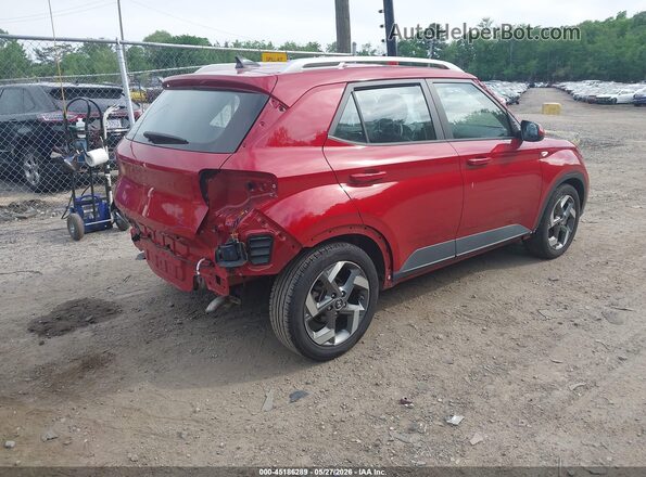 KMHRC8A38NU179907 2022 HYUNDAI VENUE Red Rear right
