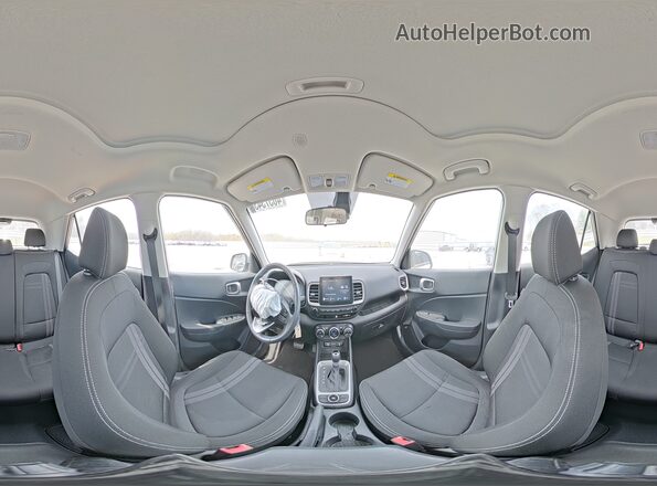 KMHRC8A38PU261560 2023 HYUNDAI VENUE Silver VIN sticker view