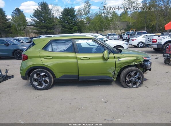 KMHRC8A38PU266712 2023 HYUNDAI VENUE Green Widok wnętrza 360 stopni