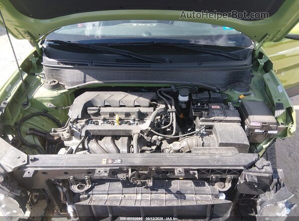 KMHRC8A38PU266712 2023 HYUNDAI VENUE Green Widok z tyłu