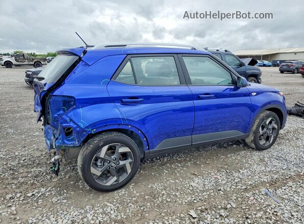 KMHRC8A38SU406850 2025 HYUNDAI VENUE Blue Trasero derecho