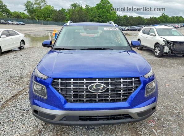 KMHRC8A38SU406850 2025 HYUNDAI VENUE Blue Vista frontal