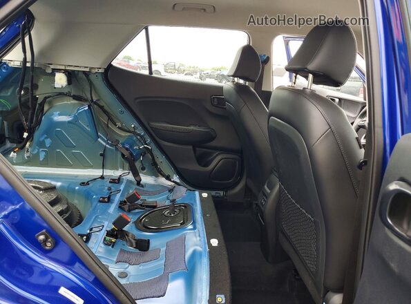 KMHRC8A38SU406850 2025 HYUNDAI VENUE Blue Vista interior trasera