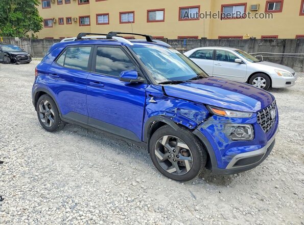 KMHRC8A39MU118094 2021 HYUNDAI VENUE Blue 