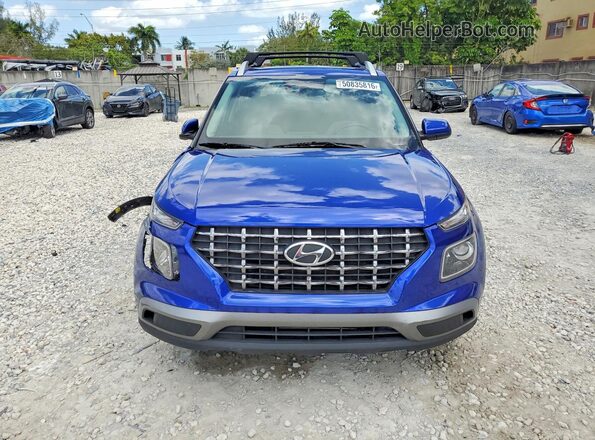 KMHRC8A39MU118094 2021 HYUNDAI VENUE Blue 