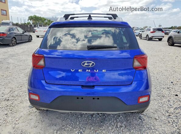KMHRC8A39MU118094 2021 HYUNDAI VENUE Blue 