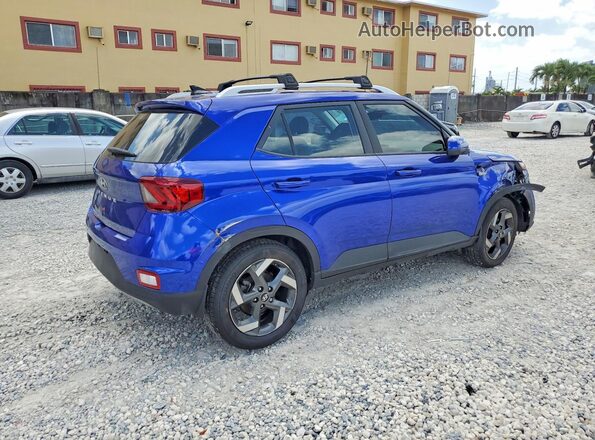 KMHRC8A39MU118094 2021 HYUNDAI VENUE Blue 