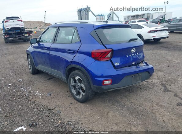 KMHRC8A39RU327522 2024 HYUNDAI VENUE Blue Rear left