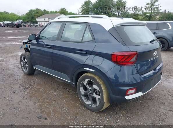 KMHRC8A3XPU212537 2023 HYUNDAI VENUE Blue Задня ліва чверть