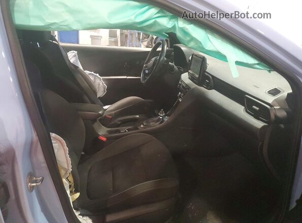KMHT36AH3KU001386 2019 HYUNDAI VELOSTER Blue წინა სალონის ხედი