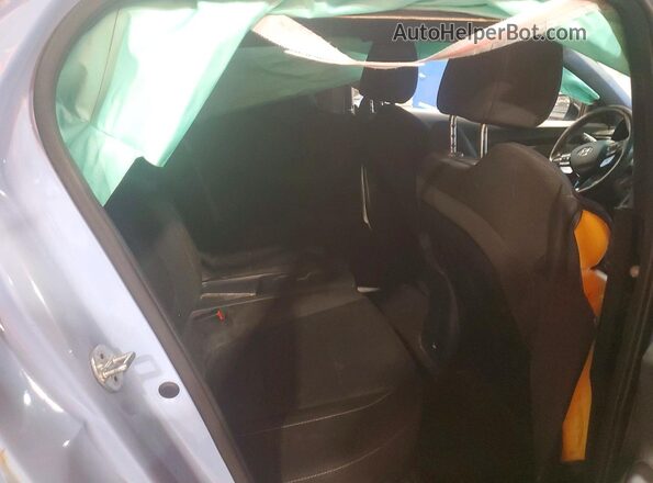 KMHT36AH3KU001386 2019 HYUNDAI VELOSTER Blue უკანა სავარძლების ხედი