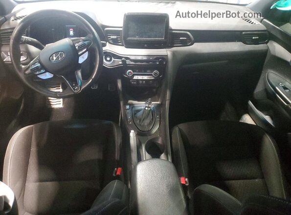 KMHT36AH3KU001386 2019 HYUNDAI VELOSTER Blue წინა პანელის ხედი