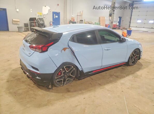 KMHT36AH3KU001386 2019 HYUNDAI VELOSTER Blue უკანა მარჯვენა