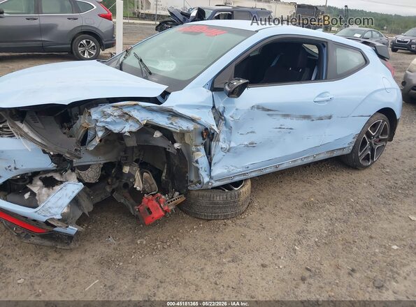 KMHT36AH5LU005019 2020 HYUNDAI VELOSTER N Синий Вид спереди