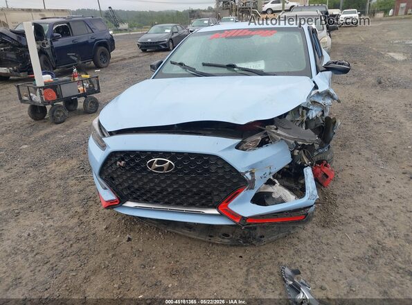 KMHT36AH5LU005019 2020 HYUNDAI VELOSTER N Синий Вид панели приборов