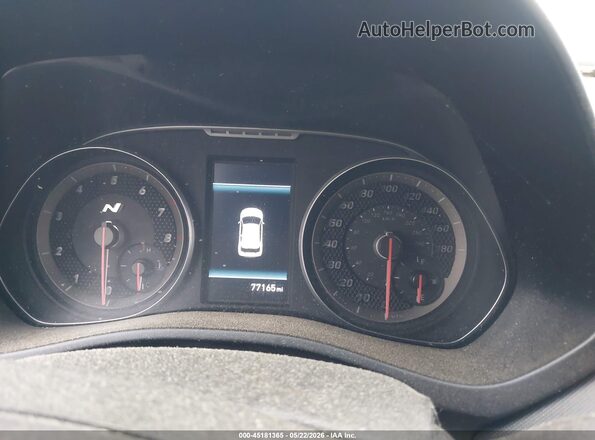 KMHT36AH5LU005019 2020 HYUNDAI VELOSTER N Синий Вид задних сидений