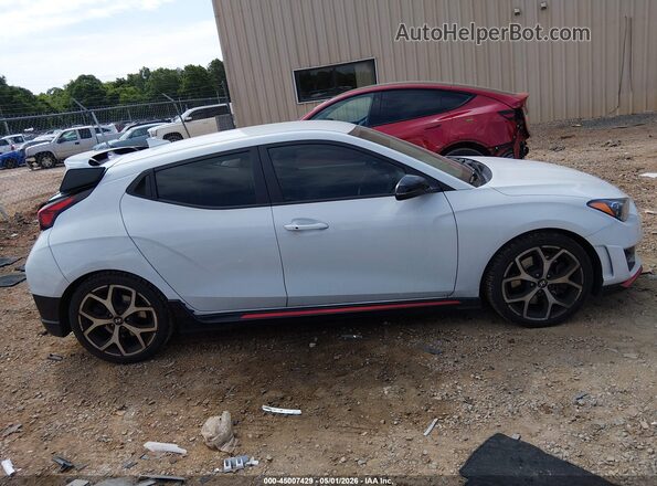 KMHT36AH5LU005117 2020 HYUNDAI VELOSTER N White Rear interior view