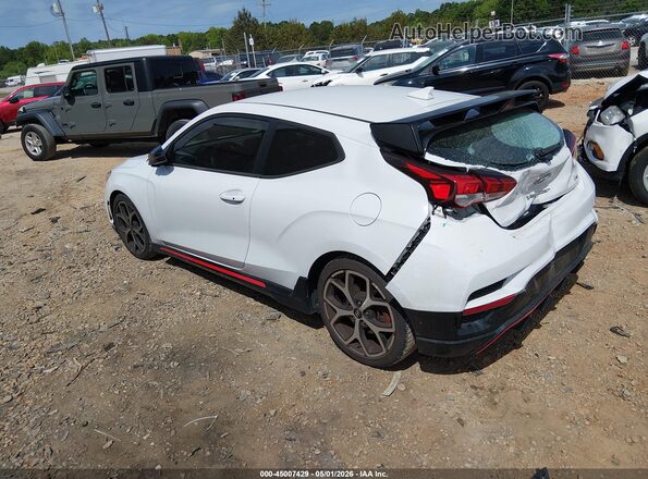 KMHT36AH5LU005117 2020 HYUNDAI VELOSTER N White Rear left