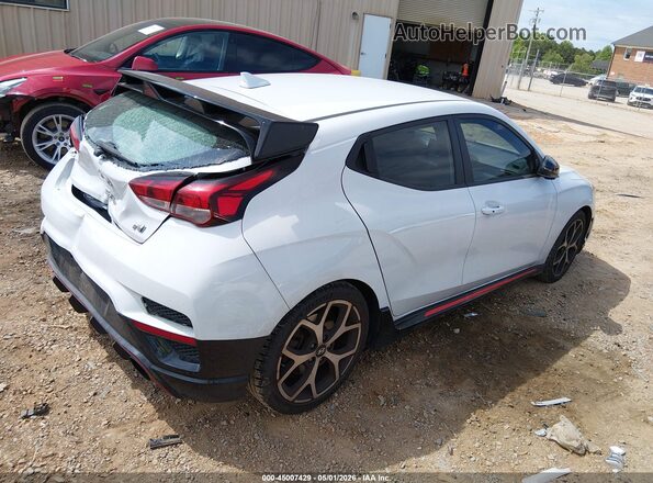 KMHT36AH5LU005117 2020 HYUNDAI VELOSTER N White Rear right