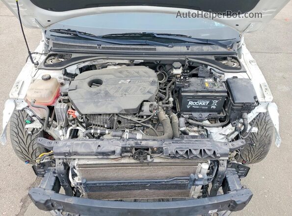KMHT36AH6MU010389 2021 HYUNDAI VELOSTER White უკანა სალონის ხედი
