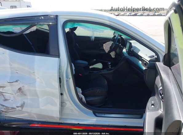 KMHT36AH7LU006818 2020 HYUNDAI VELOSTER N Белый Вид салона спереди