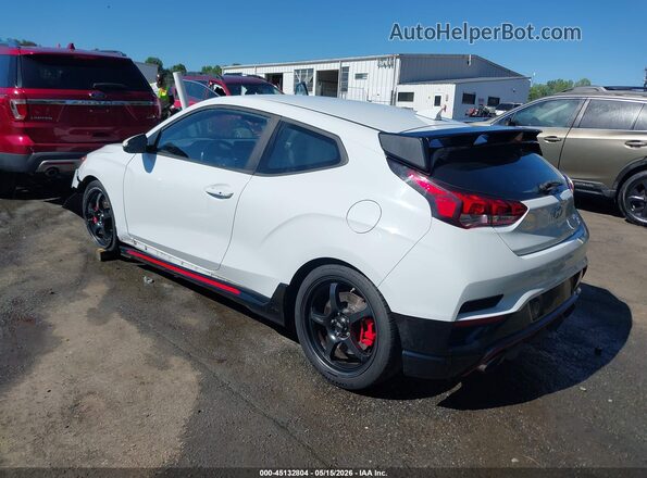 KMHT36AH8LU003748 2020 HYUNDAI VELOSTER N White Tył lewy