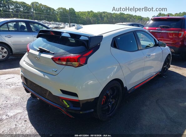 KMHT36AH8LU003748 2020 HYUNDAI VELOSTER N White Tył prawy