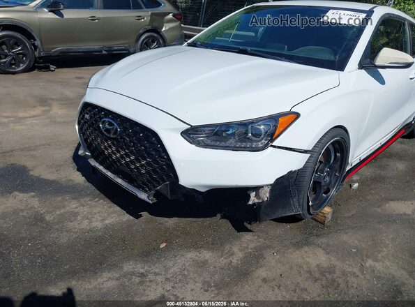 KMHT36AH8LU003748 2020 HYUNDAI VELOSTER N White Widok z przodu