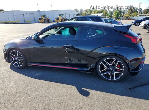 KMHT36AH8LU005984 2020 HYUNDAI VELOSTER Черный Задняя левая четверть
