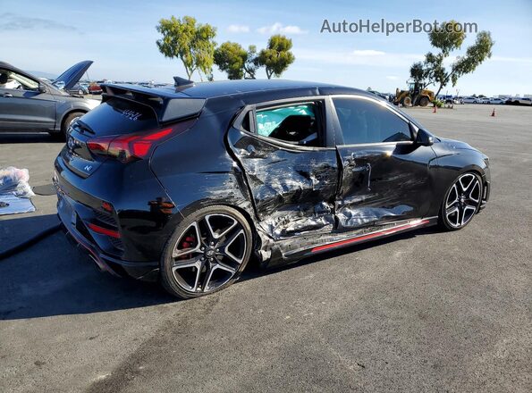 KMHT36AH8LU005984 2020 HYUNDAI VELOSTER Черный Задняя правая четверть