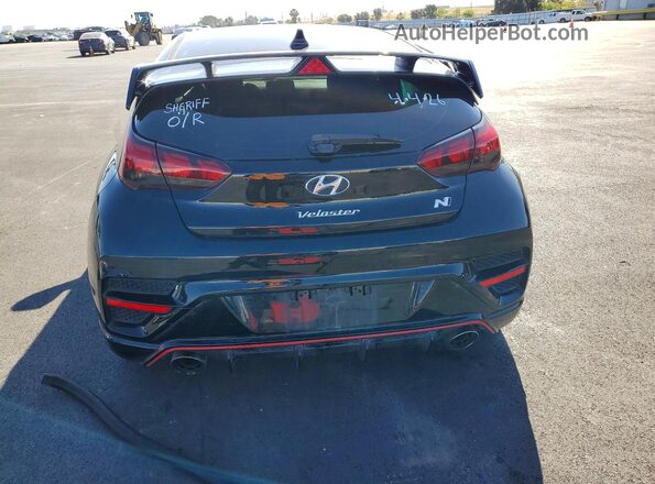 KMHT36AH8LU005984 2020 HYUNDAI VELOSTER Черный Вид сзади