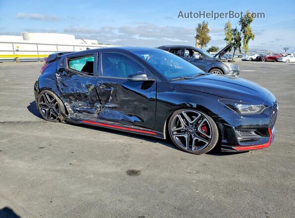 KMHT36AH8LU005984 2020 HYUNDAI VELOSTER Черный Передняя правая четверть