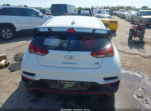 KMHT36AH8NU014137 2022 HYUNDAI VELOSTER N White 