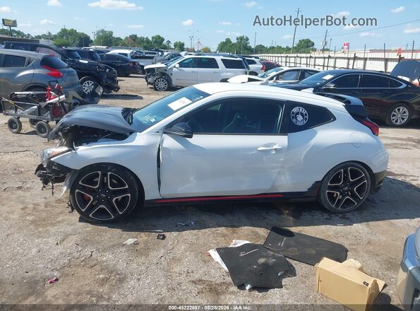 KMHT36AH8NU014137 2022 HYUNDAI VELOSTER N White Vista interior de 360 grados