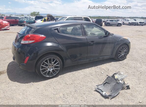 KMHTC6AD0HU319164 2017 HYUNDAI VELOSTER Black Հետևի աջ