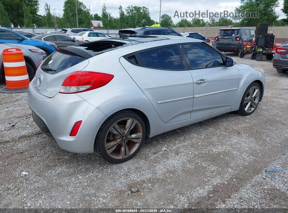 KMHTC6AD1GU258325 2016 HYUNDAI VELOSTER Silver 