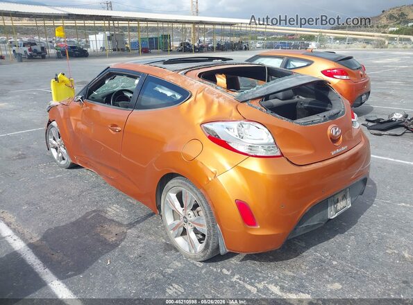 KMHTC6AD2GU302669 2016 HYUNDAI VELOSTER Оранжевый 