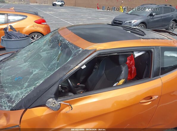 KMHTC6AD2GU302669 2016 HYUNDAI VELOSTER Оранжевый 