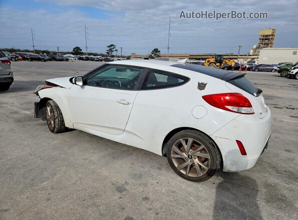 KMHTC6AD2HU305492 2017 HYUNDAI VELOSTER Белый Задняя левая четверть