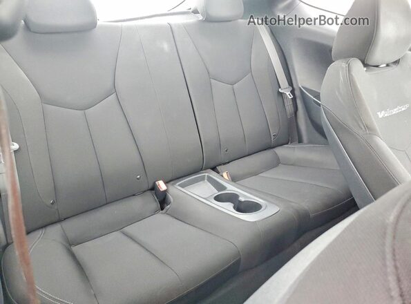 KMHTC6AD2HU306092 2017 HYUNDAI VELOSTER Silver უკანა სავარძლების ხედი