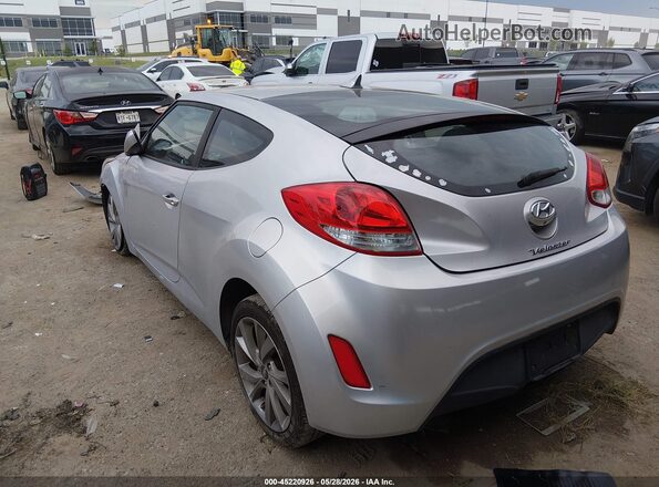 KMHTC6AD2HU311356 2017 HYUNDAI VELOSTER Silver Հետևի ձախ