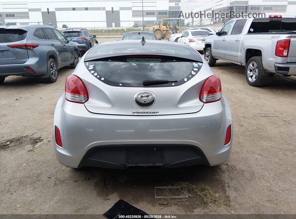 KMHTC6AD2HU311356 2017 HYUNDAI VELOSTER Silver 