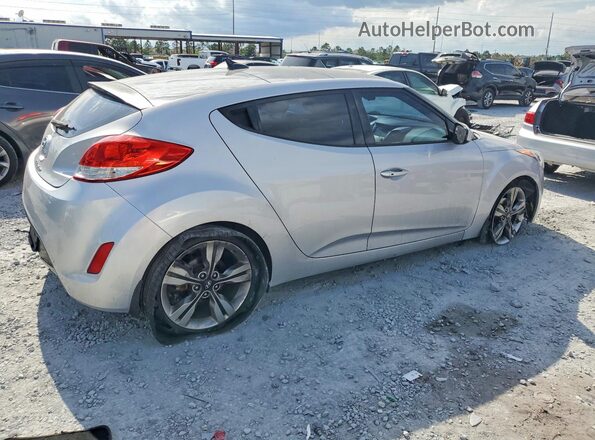 KMHTC6AD2HU317626 2017 HYUNDAI VELOSTER Silver Задня права чверть